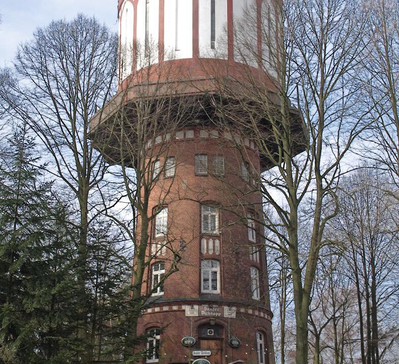 Historischer Wasserturm in Hamburg-Bergedorf – Eventlocation Sander Dickkopp
